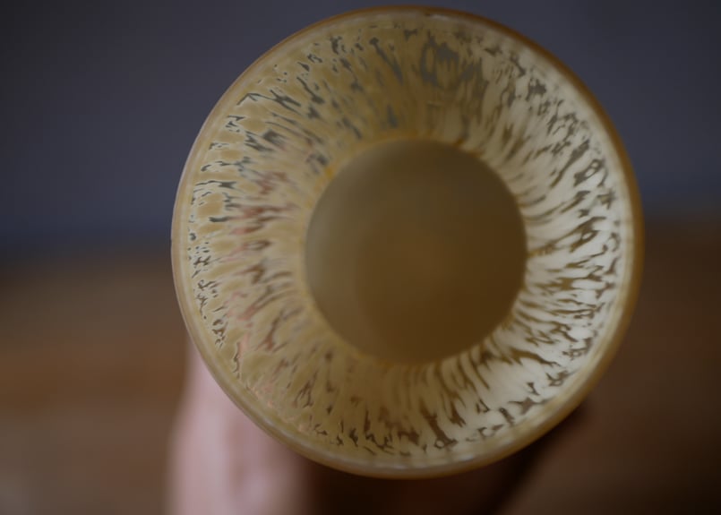 クリシー アールデコ フラワーベース 花器 ヴィンテージ フランス