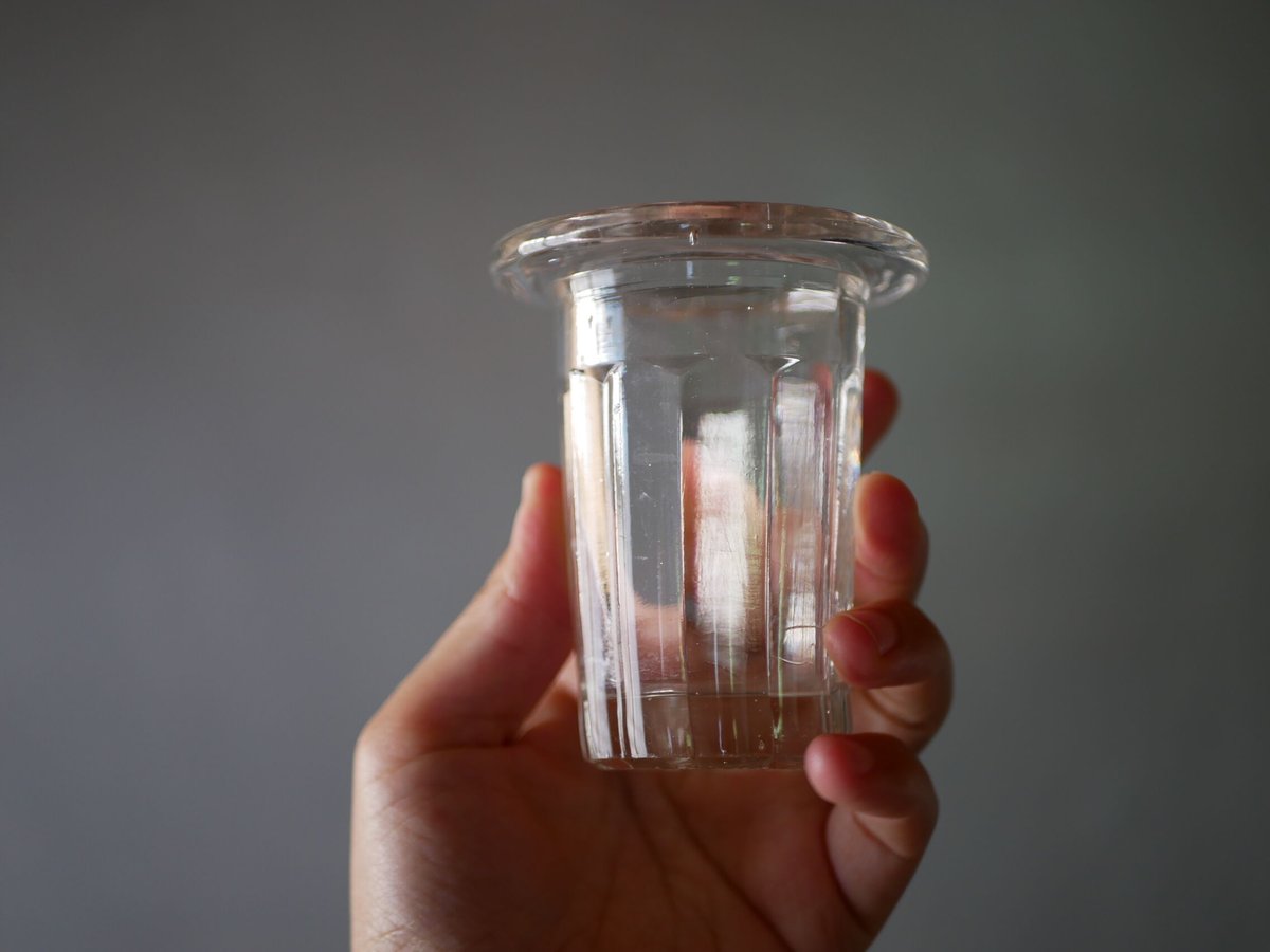 フランス アンティーク MARTRES TOLOSANE コンフィチュールポット 縦長