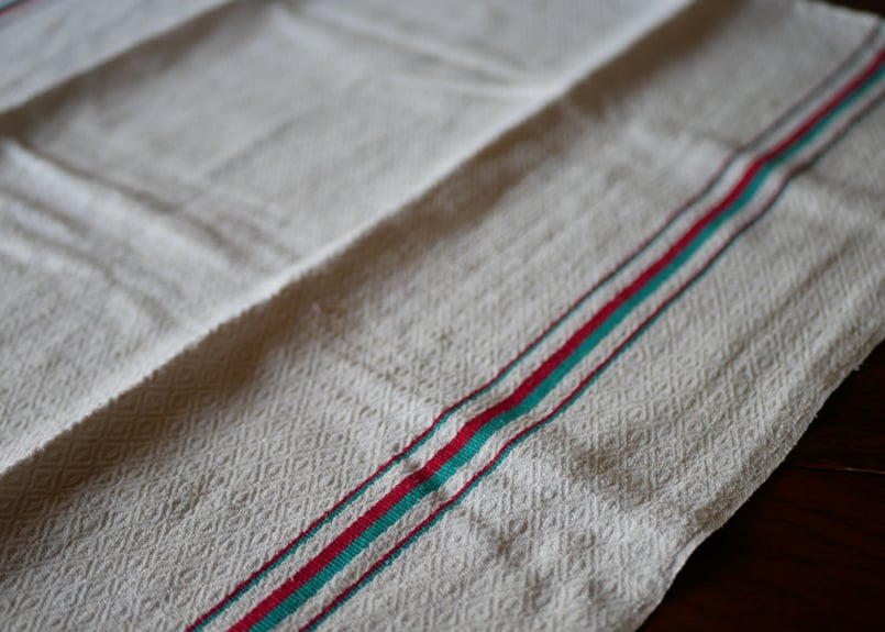 STOCK→2 バスクリネン トーション フランスアンティーク クロス