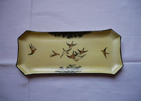 ツバメ　LIMOGES　プレート　フランスアンティーク
