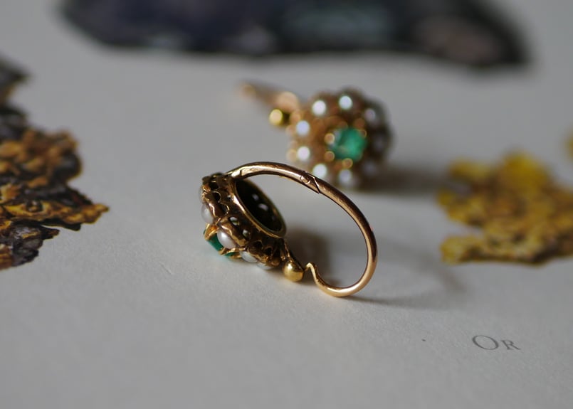 フランス　アンティーク　ピアス　ジュエリー　18k ヴィンテージ フランス アンティーク ピアス ジュエリー 18k ヴィンテージ