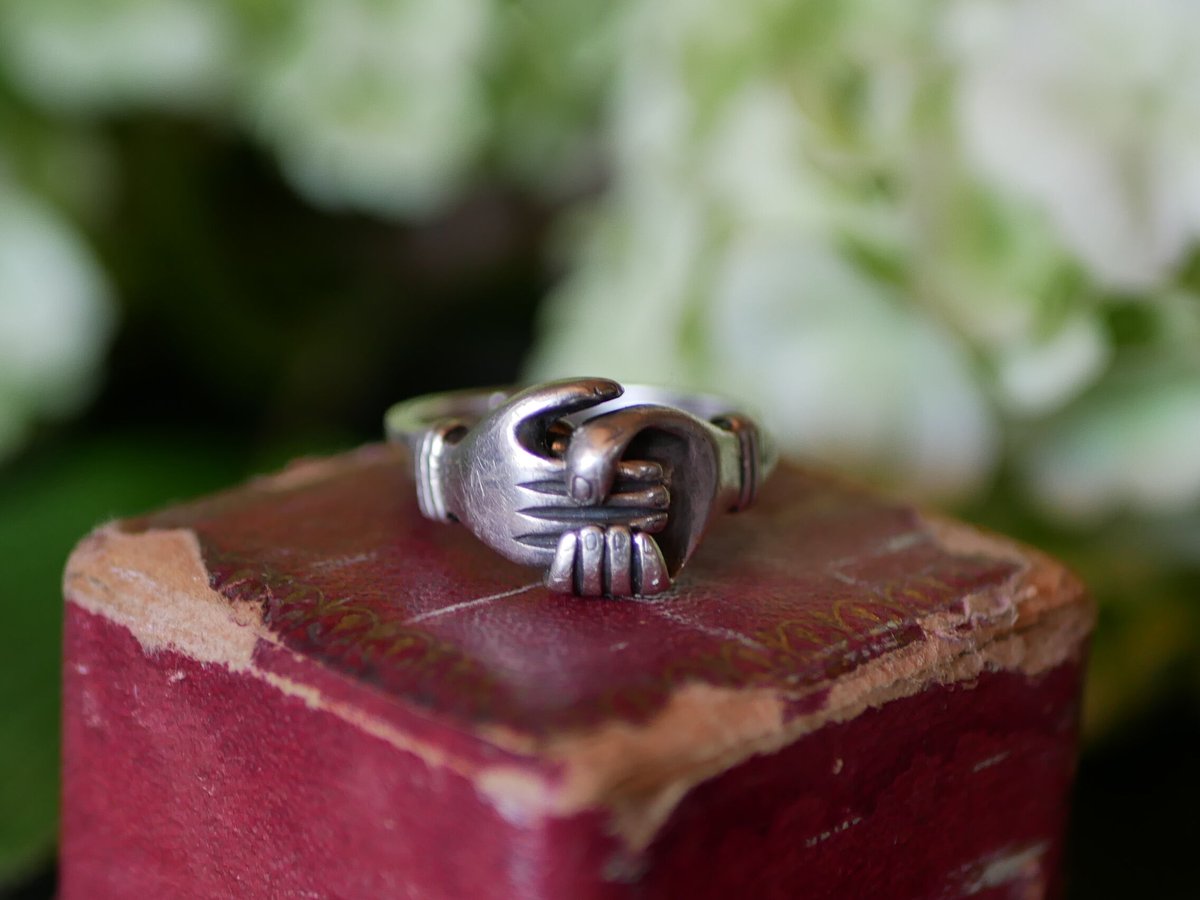 fede ring, sterling silver | mamantique