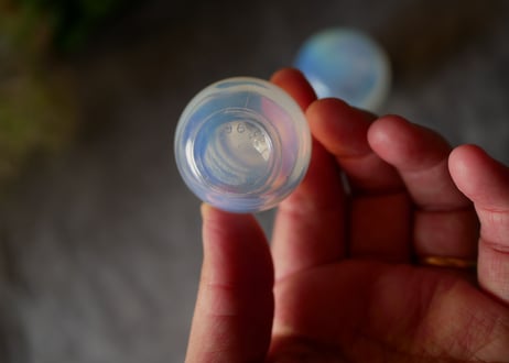 Opalin glass