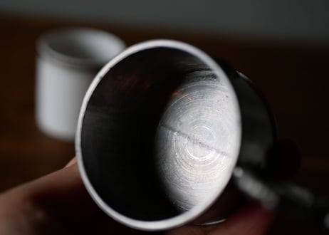 Pewter Rose cup +