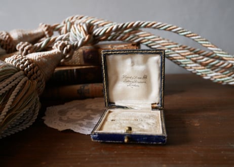 英国アンティーク　England antique jewerly case