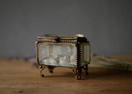 貴婦人のミラー　蛇革　三面鏡　フランスアンティーク　アンティークのある暮らし 貴婦人のミラー蛇革三面鏡フランスアンティークアンティークのある暮らし