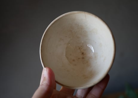 【T様御成約品】ヒイラギ　ミニカフェオレボウル　フランスアンティーク　ブロカントのある暮らし