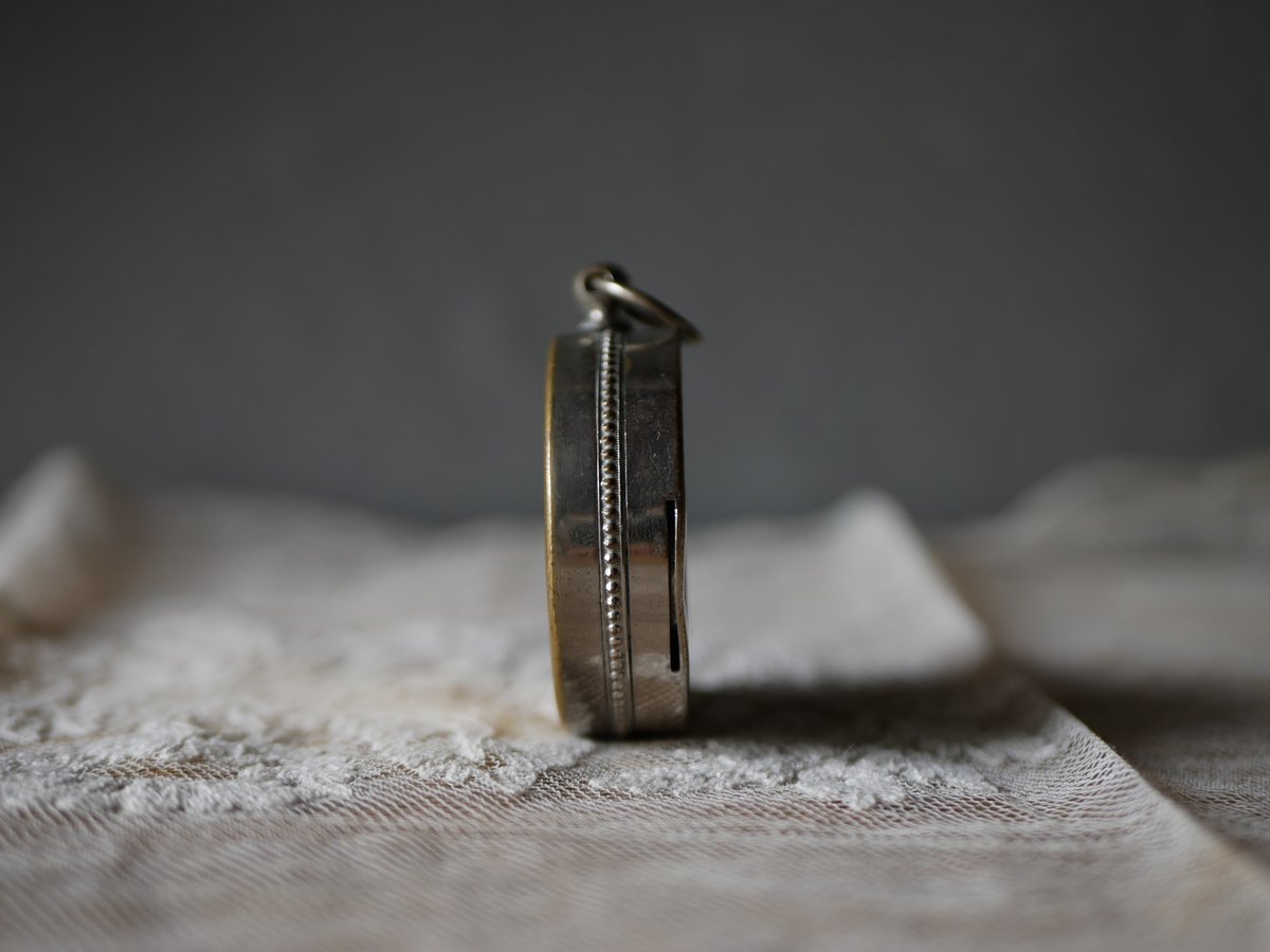 モノグラム 珍しいコインケース ポルトモネ フランスアンティーク