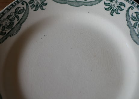 antique plate, Longchamp