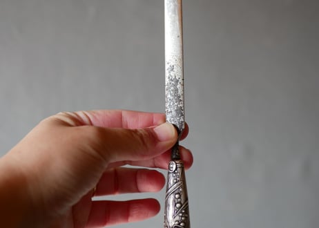 mimosa, paper knife