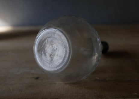 リボン柄のカラフェ　フランスアンティーク　アンティークのある暮らし