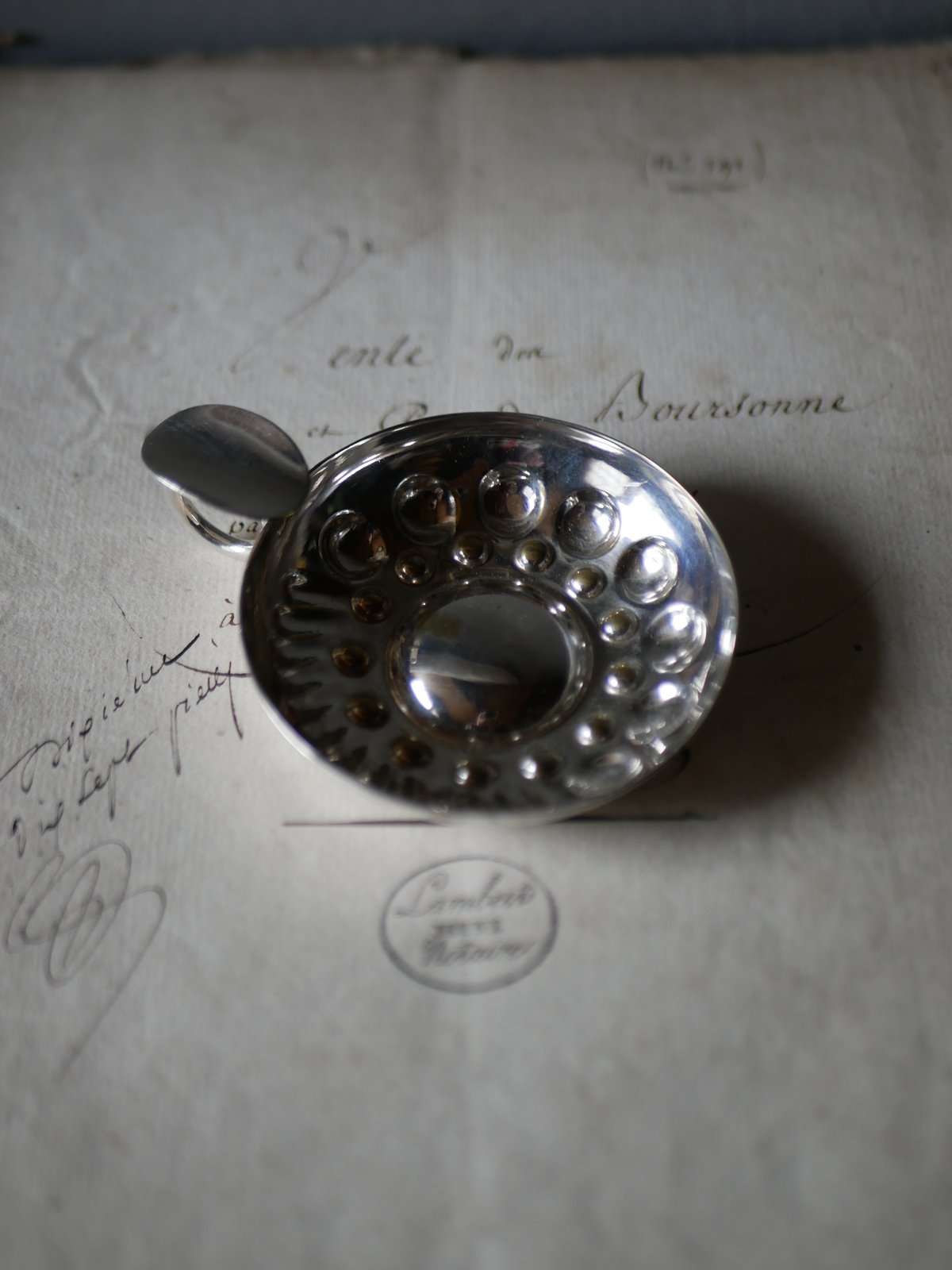 クリストフル　ワインテスター Christofle(クリストフル)☆ワインテイスター/11cm/203108 - 北欧