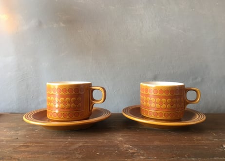 B.  Hornsea イギリス ヴィンテージ カップ ソーサー