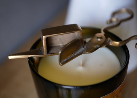 キャンドルスナッファー　火消し　フランスアンティーク　ブロカントのある生活