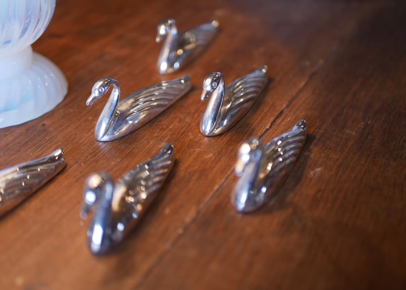 swan , cutlery rest | mamantique