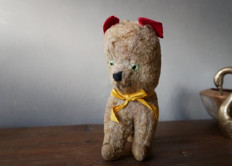 フランスアンティーク　子猫　シュタイフ
