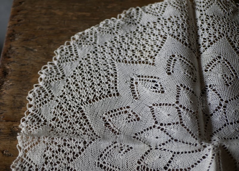 アンティークレース プレイスマット ドイリー フランスアンティーク