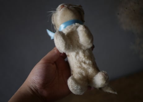 シュタイフ　ドイツヴィンテージ　猫　ねこ　アンティークのある生活　ぬいぐるみ