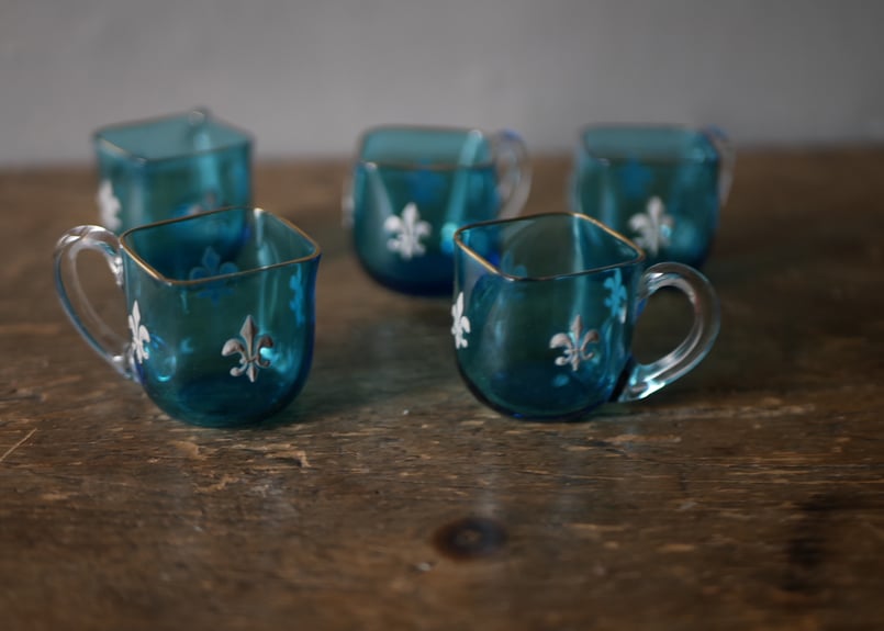 エナメルシリーズ part.11 フルールドリスのカップ フランス