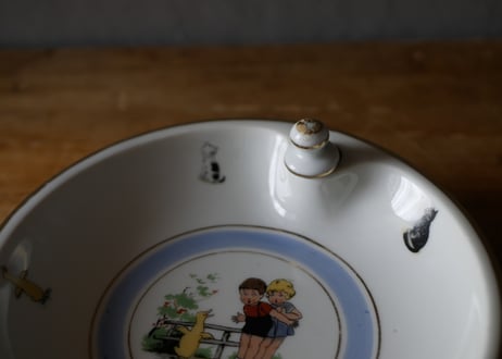 LIMOGES リモージュのヒータープレート　お皿　ブロカント　フランスアンティーク