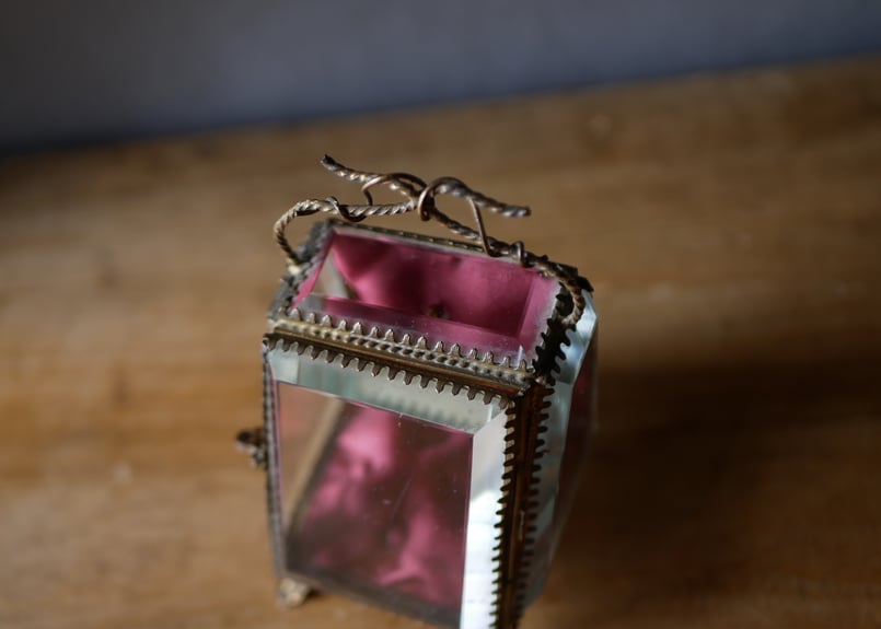 オルモル 懐中時計用 ジュエリーケース フランスアンティーク