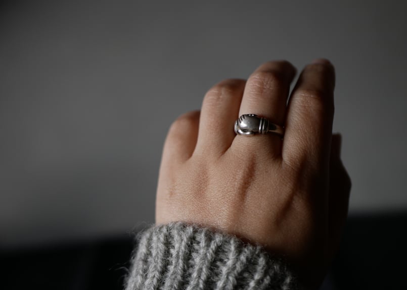 ミネルヴァ刻印 フェデリング ヴィンテージリング フランス