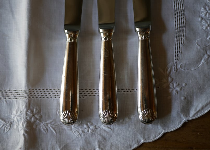 Cristofle クリストフル デザートナイフ フランスブロカント