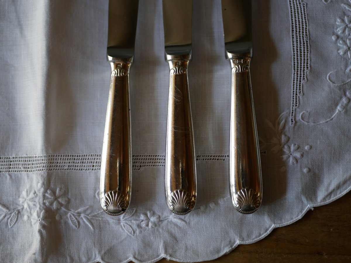 Cristofle クリストフル デザートナイフ フランスブロカント