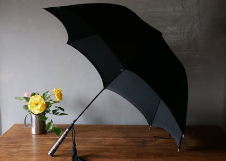French solid silver, umbrella