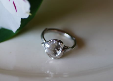 Spoon Ring 【Calla lily】