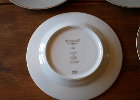 STOCK→１　フランス  LIMOGES リモージュ 宿り木  プレート