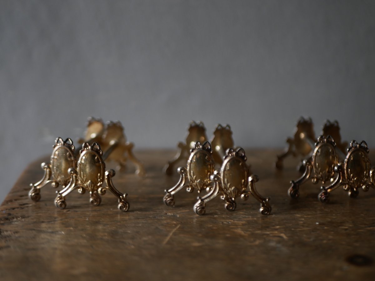 カトラリーレスト リボン フランスアンティーク アンティークのある