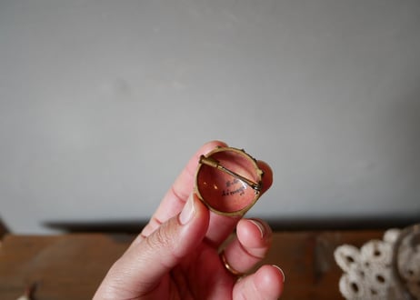 フランスアンティーク　ブローチ　Limoges