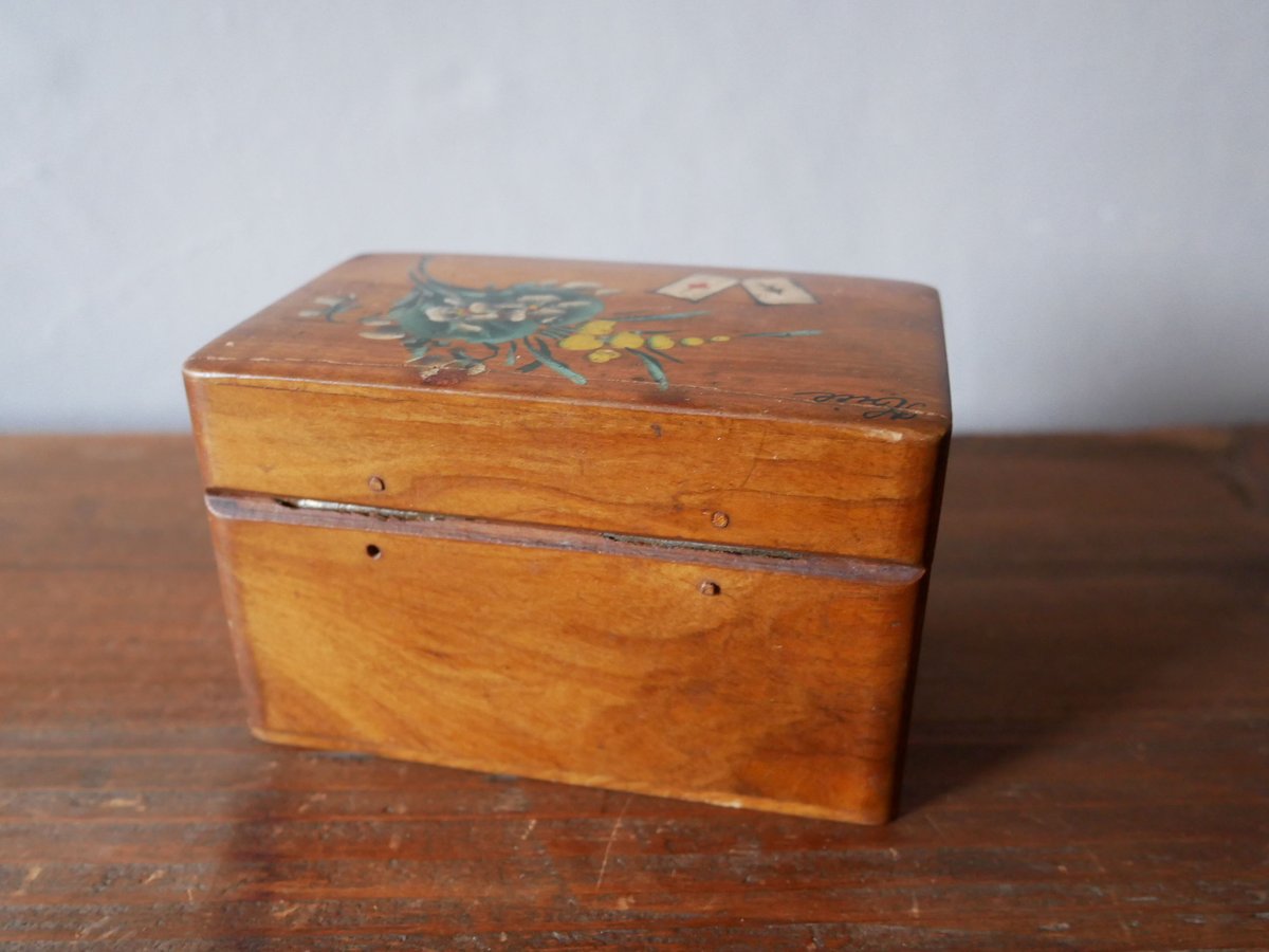 ミモザのトランプボックス フランスアンティーク | mamantique