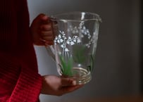 フランスアンティーク　すずらんのピッチャー　水差し