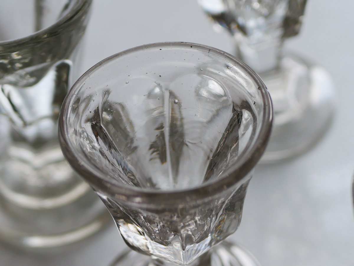 トロンプルイユ リキュールグラス フランスアンティーク アンティーク