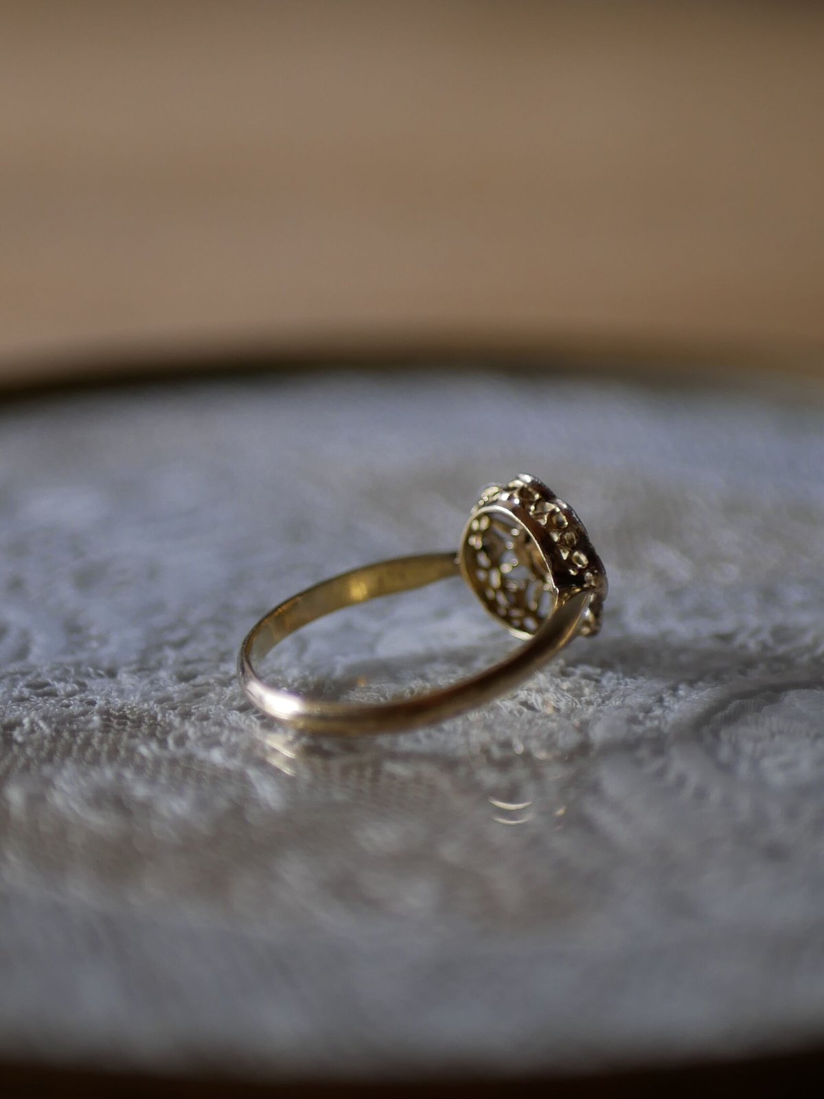 御予約品, RESERVED】【FR-37】デイジー アンティークリング