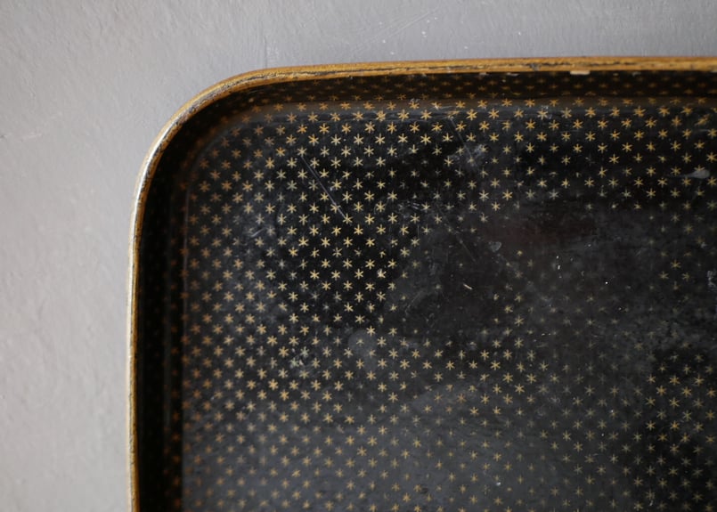 ナポレオン三世 パピエマシェ トレイ フランスアンティーク