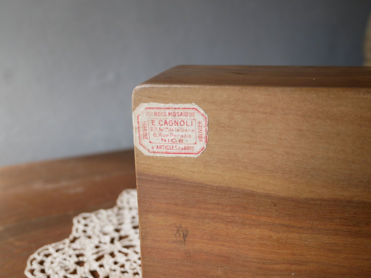 モシュリンヌ ツバメ 木の宝石箱 フランスアンティーク | mamantique