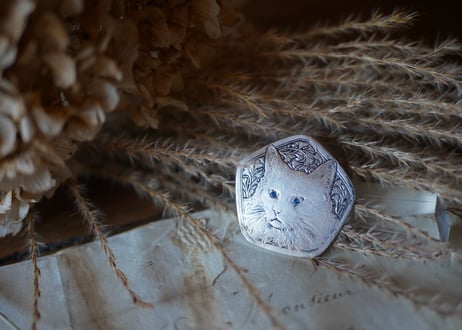 CAT brooch
