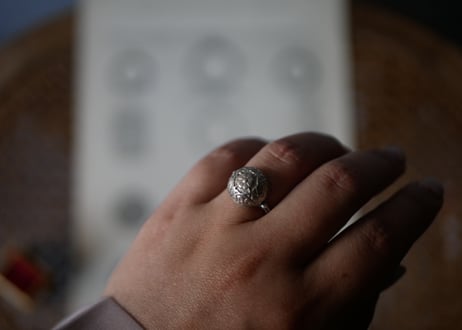 silver Ring, フランスアンティーク　ヴィンテージのある生活