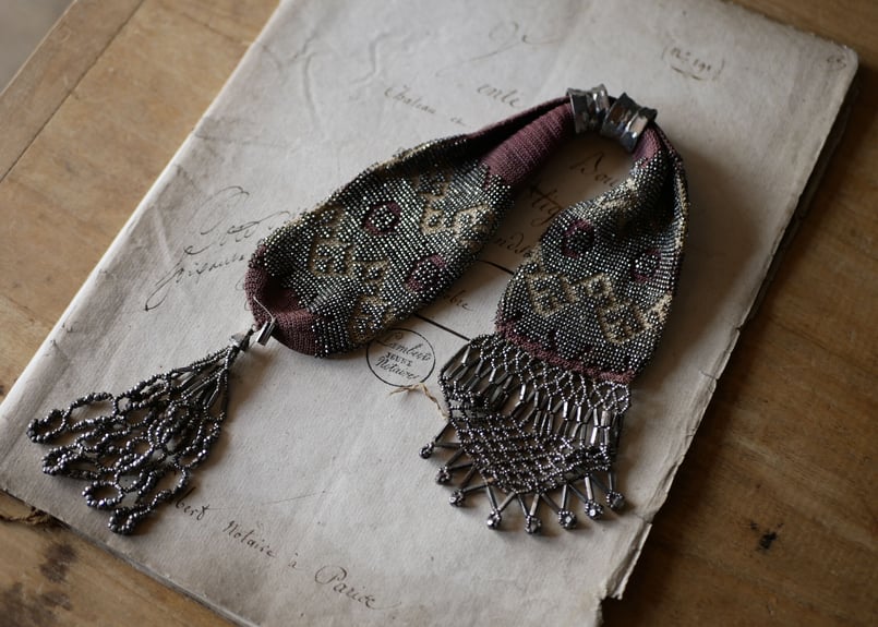 昔のお財布 コインパース フランスアンティーク アンティークの