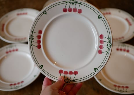 →残1  dessert plate