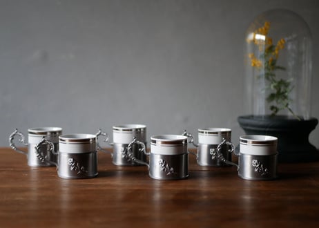 Pewter Rose cup +