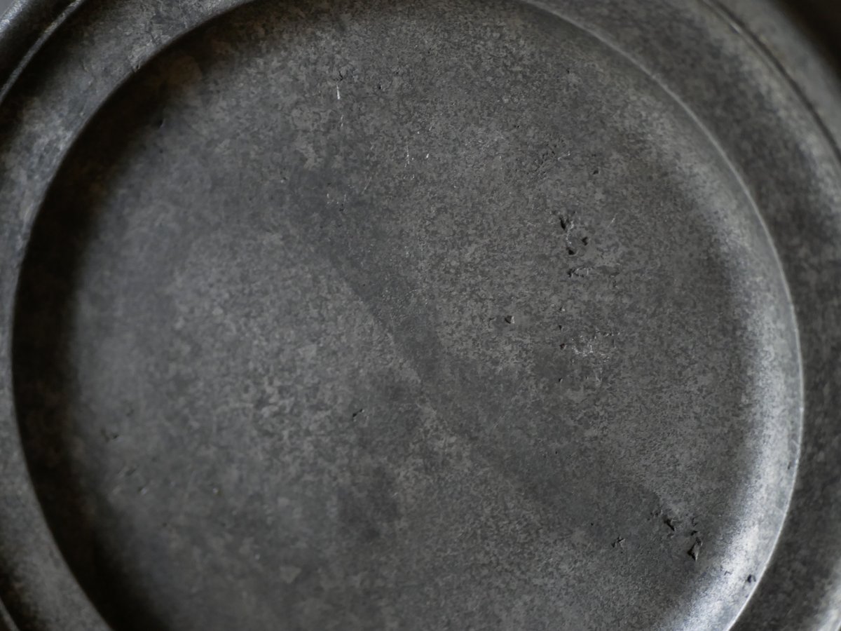 ピュータープレート フランスアンティーク アンティークのある暮らし