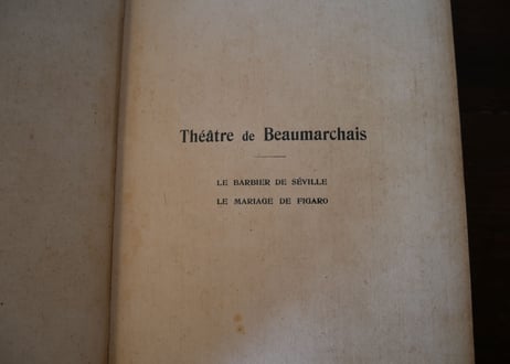 古い本　フランスアンティーク　大型本