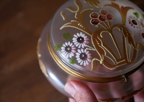 enamel glass case