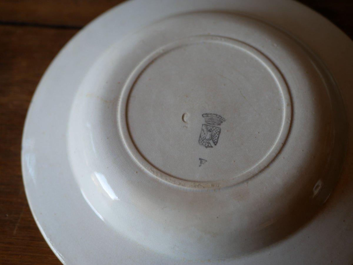 no.5 ツバメ アンティークプレート フランスアンティーク つばめ