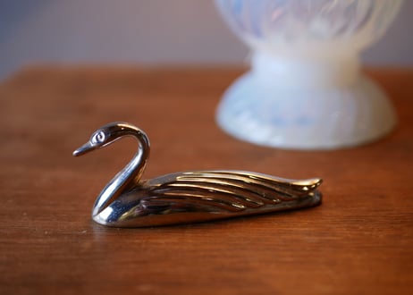 swan ,  cutlery rest