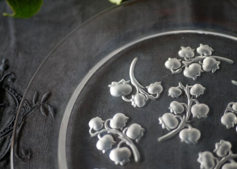 ＃2  Muguet plate,  Lalique